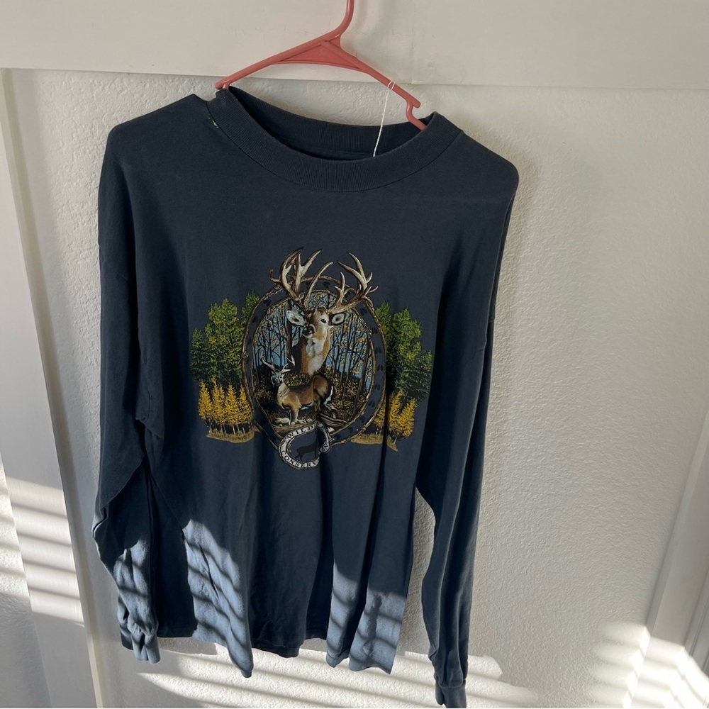 Belton Men's XL Deer Long-sleeve Shirt.
